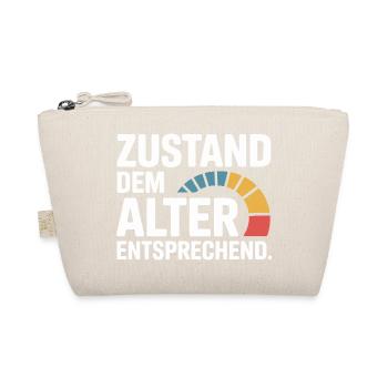 Zustand Dem Alter Entsprechend Oldtimer Geburtstag - Bio-Täschchen - Natur - Vorne