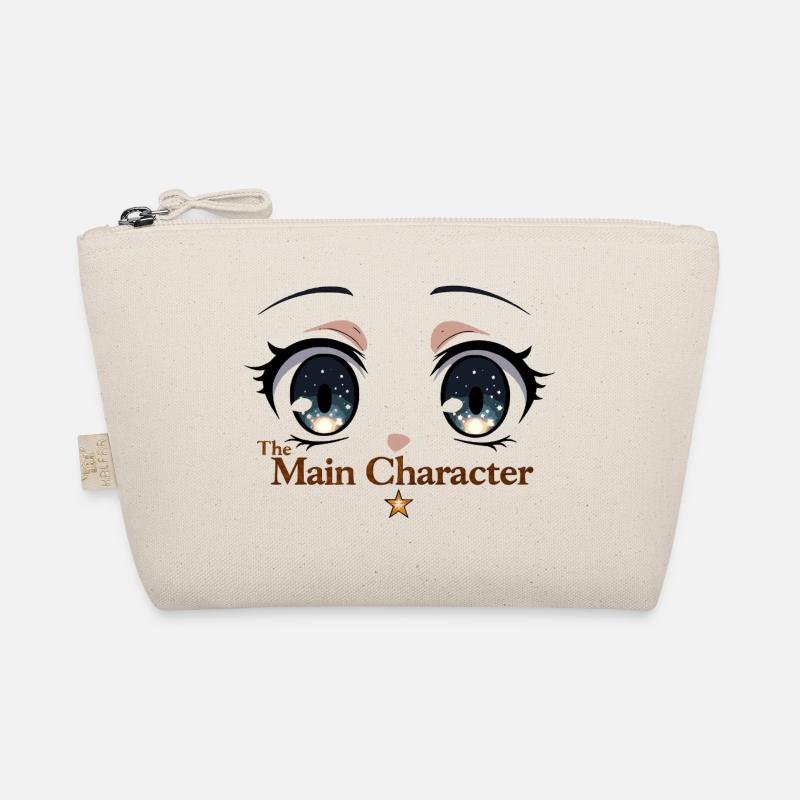 Main Character Eyes Starry Night Organic Pouch