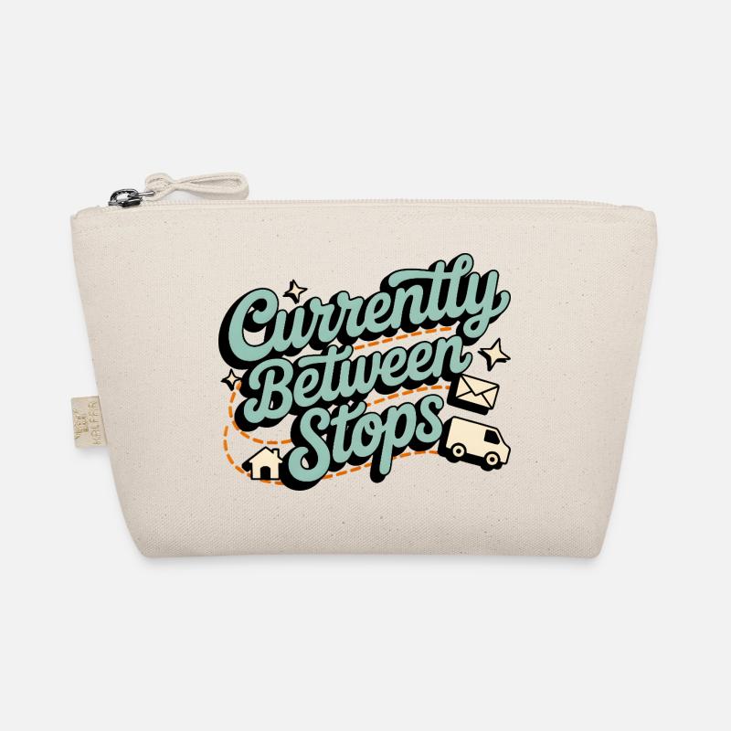 Between Stops | Postman Deliverer Humor Organic Pouch