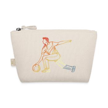 Dessin vintage de joueur de quillon - Trousse biologique - nature - Devant