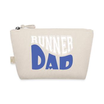 runner dad - Organic Pouch - nature - Front