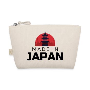 JDM sticker - Made in japan - Organic Pouch - nature - Front