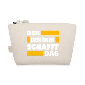 Beruf Designer - Bio-Täschchen - Natur - Vorne