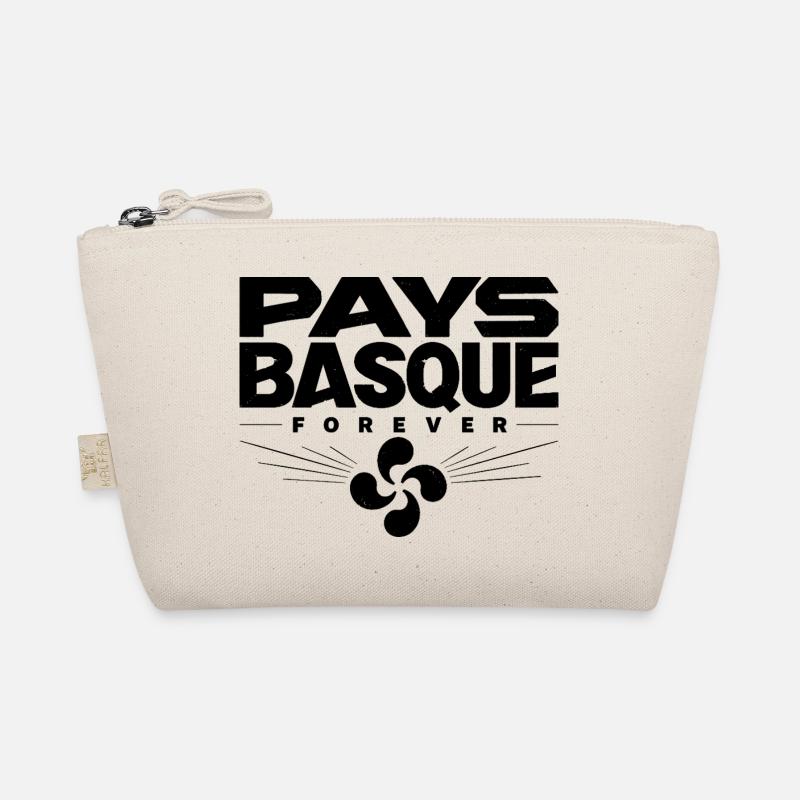 Pays Basque Forever Lauburu Vintage Design Trousse biologique