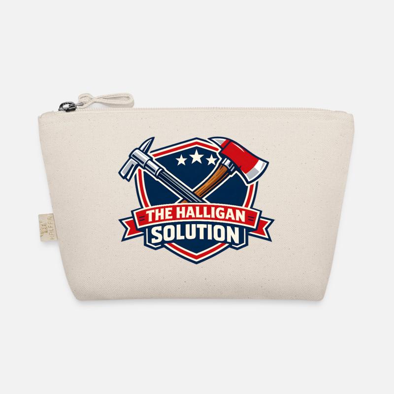 Halligan Solution Shield Graphic Organic Pouch
