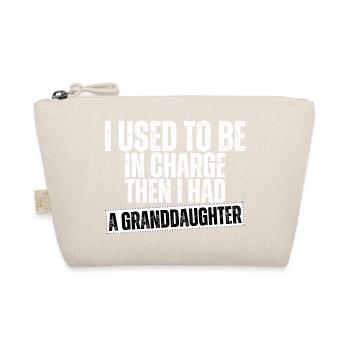 Be in Charge Then I Had A Daughter Funny dad - Organic Pouch - nature - Front