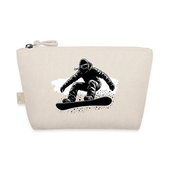 snowboarding - Organic Pouch - nature - Front