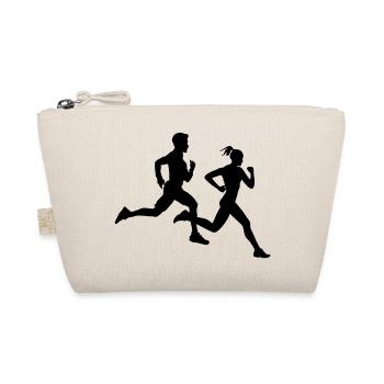 Duo de course – Équipe marathon - Trousse biologique - nature - Devant