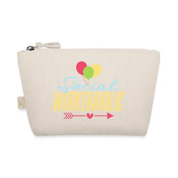 Social Worker Quota Workeraholic Social Work - Organic Pouch - nature - Front