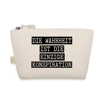 Mehr Wahrheit - Bio-Täschchen - Natur - Vorne