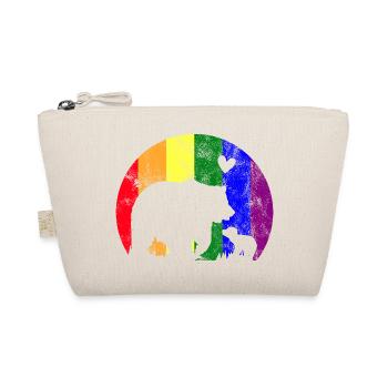 Fier Maman Ours de la Fierté LGBT Gay - Trousse biologique - nature - Devant