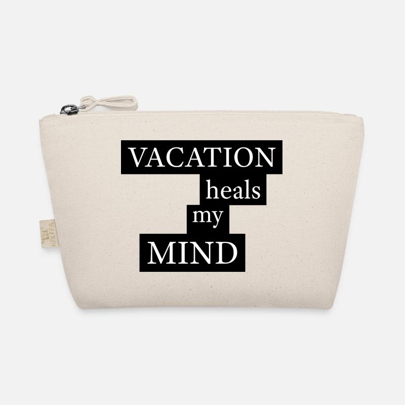 Vacation heals my mind Bio-Täschchen