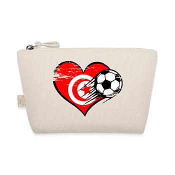 Tunisia Flag - Organic Pouch - nature - Front