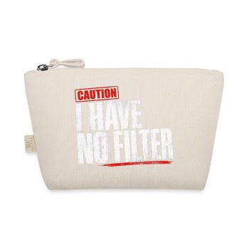Attention : je n’ai pas de filtre sarcasme ironie humour - Trousse biologique - nature - Devant
