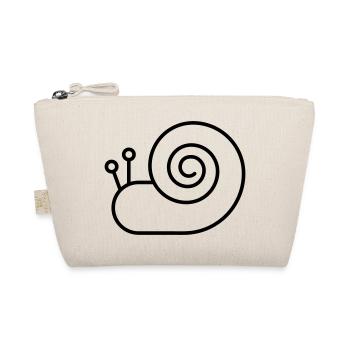 Kleine Schnecke - Symbol - Bio-Täschchen - Natur - Vorne