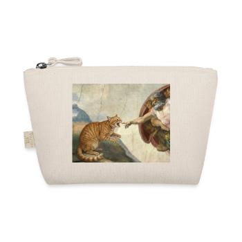 Chat gifle la main de Dieu Mème des chats drôles - Trousse biologique - nature - Devant