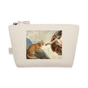 Chat gifle la main de Dieu Mème des chats drôles - Trousse biologique - nature - Devant