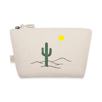 Desert cactus in the sunshine - Organic Pouch - nature - Front