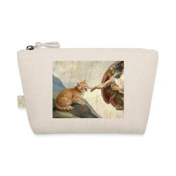 Chat gifle la main de Dieu Mème des chats drôles - Trousse biologique - nature - Devant