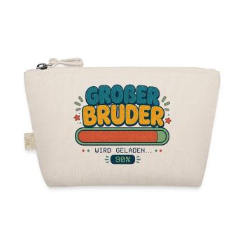 Großer Bruder wird geladen 90% - Bio-Täschchen - Natur - Vorne