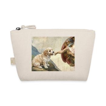 Hund Gottes Hand Havaneser Hunde meme - Bio-Täschchen - Natur - Vorne