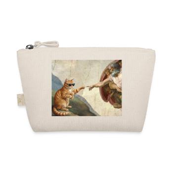 Chat gifle la main de Dieu Mème des chats drôles - Trousse biologique - nature - Devant