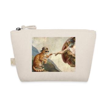 Chat gifle la main de Dieu Mème des chats drôles - Trousse biologique - nature - Devant