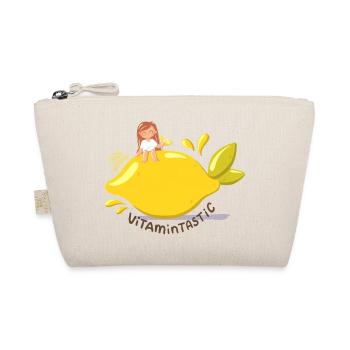 Vitamintastic Zitronen Girl - Bio-Täschchen - Natur - Vorne
