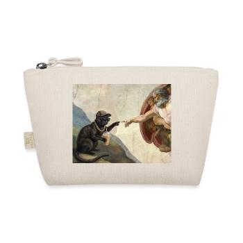 Chat gifle la main de Dieu Mème des chats drôles - Trousse biologique - nature - Devant