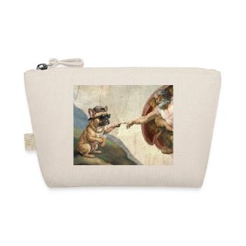 Mème du chien God God Hand du chien bouledogue français - Trousse biologique - nature - Devant