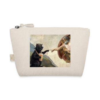 Chat gifle la main de Dieu Mème des chats drôles - Trousse biologique - nature - Devant