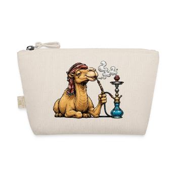 Dessin animé de chameau avec Shisha - Trousse biologique - nature - Devant