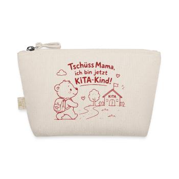 KITA-Abenteuer mit Teddy - Bio-Täschchen - Natur - Vorne