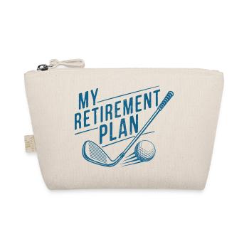 My Retirement Plan Golf - Bio-Täschchen - Natur - Vorne