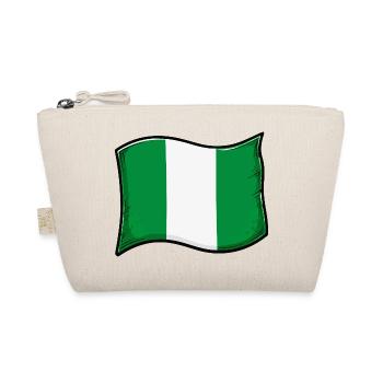 Imprimé graphique du drapeau nigérian - Trousse biologique - nature - Devant