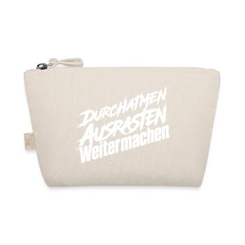 Ausrasten Erlaubt - Bio-Täschchen - Natur - Vorne