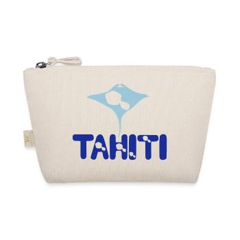 Tattoo tahiti Karte Manta 2 - Bio-Täschchen - Natur - Vorne