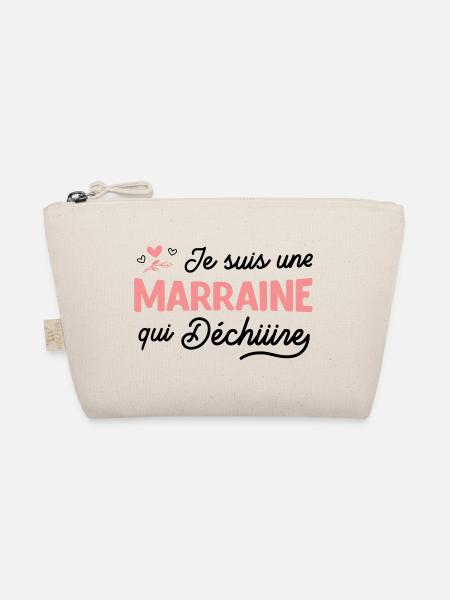 Marraine qui déchire - cadeau tante - Trousse biologique - nature