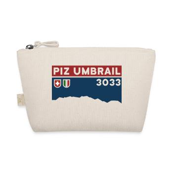 Piz Umbrail Skitour Bergtour Bike Tour Souvenir - Bio-Täschchen - Natur - Vorne