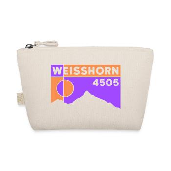 Weisshorn Valais Alpine Tour Mountain Tour Tour Souvenir - Organic Pouch - nature - Front