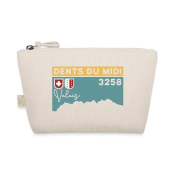 Dents Du Midi Finisher Berg Wallis Wandern Schweiz - Bio-Täschchen - Natur - Vorne