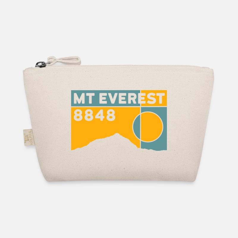 Mount Everest Base Camp Nepal Trekking Souvenir - Bio-Täschchen - Natur