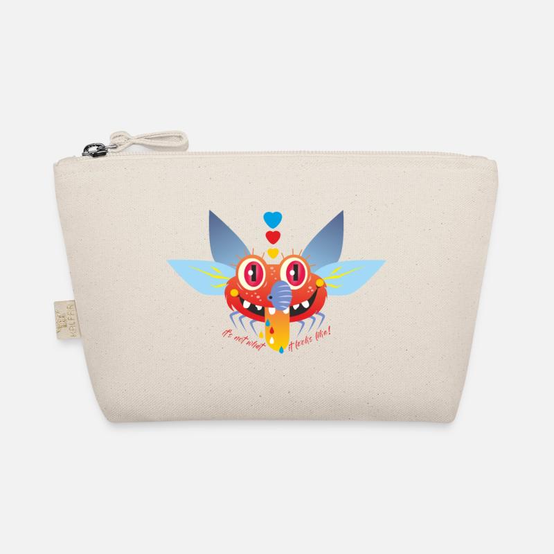 Rote Liebesfliege Bio-Täschchen