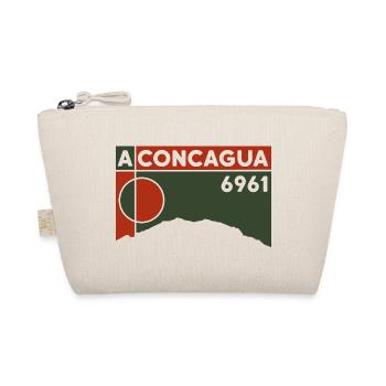 Cerro Aconcagua Volcano 6000 Andes Summits Trekking - Organic Pouch - nature - Front