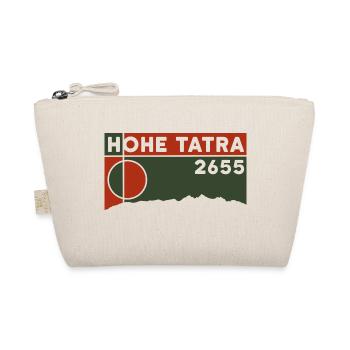 High Hiking Skiing Map Souvenir Bears - Organic Pouch - nature - Front