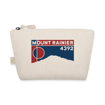Mount Rainier Hiking Climb Keepsake Gift - Organic Pouch - nature - Front