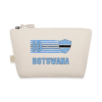 Botswana Fußball Mannschaft - Bio-Täschchen - Natur - Vorne