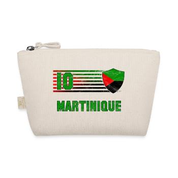 Martinique Football Team - Organic Pouch - nature - Front