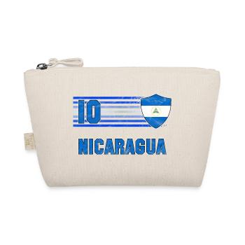 Nicaragua Football Team - Organic Pouch - nature - Front