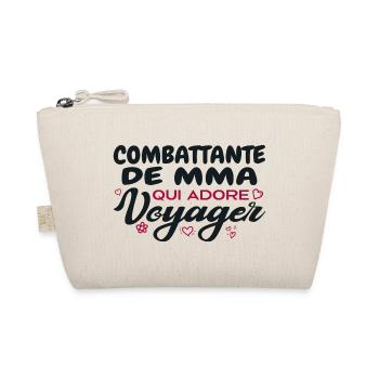 MMA-Kämpfer, Weltenbummler, leidenschaftlicher Fan von v - Bio-Täschchen - Natur - Vorne